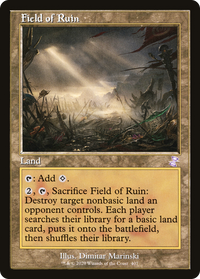 Field of Ruin (Timeshifted) [Time Spiral Remastered]