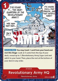 QG de l'Armée Révolutionnaire [L'éveil de l'ère nouvelle] 