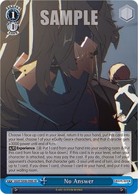 Pas de réponse (GGST/SX06-098S SR) [Guilty Gear -Strive-] 