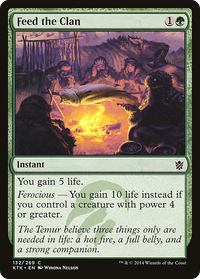Feed the Clan [Khans of Tarkir]