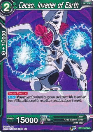 Cacao, Invader of Earth (BT12-073) [Vicious Rejuvenation] - POKÉ JEUX