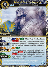 Island Bearer Francis (Jeu de cartes finaliste Vol. 3) (ST06-002) [Promotions de lancement et d'événement] 