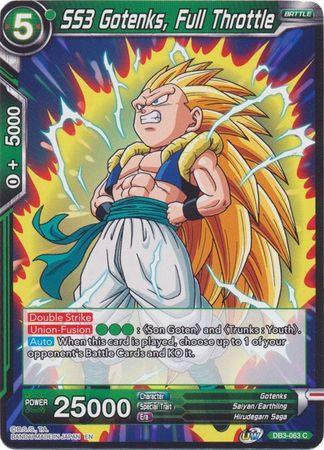 SS3 Gotenks, Full Throttle (DB3-063) [Giant Force] - POKÉ JEUX