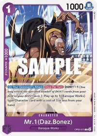 M. 1 (Daz.Bonez) [L'éveil de la nouvelle ère : cartes de tournoi du 1er anniversaire] 