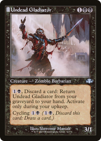 Gladiateur mort-vivant (rétro) [Dominaria Remastered] 