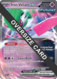 Iron Valiant ex (68) - Jumbo Cards Holofoil