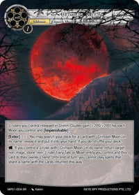 Crimson Moon (MP01-004 SR) [Chef-d'œuvre "Pilgrim-Memories"] 