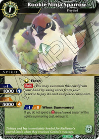 Moineau ninja recrue (BSS04-070) [Sauveur du chaos] 