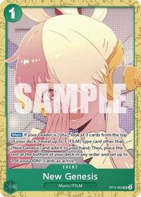 New Genesis (Starter Deck 11 : Uta Deck Battle) [Cartes promotionnelles One Piece] 
