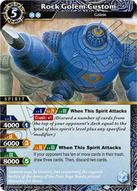 Rock Golem Custom (BSS04-092) [Savior of Chaos]