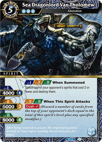 Seigneur dragon des mers Van Tholomew (BSS04-089) [Sauveur du chaos] 