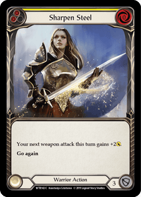 Sharpen Steel (Yellow) [WTR142-C] (Welcome to Rathe) Alpha Print Normal - POKÉ JEUX