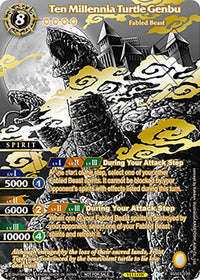 Ten Millennia Turtle Genbu (Pack de promotion du Championnat du monde 2023) (BSS03-039) [Cartes promotionnelles Battle Spirits Saga] 