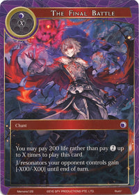 La bataille finale (Memoria128) [Cartes Memoria Alice Origin] 