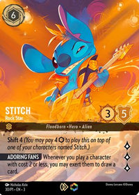 Stitch - Rock Star (Store Championship) (30) [Promo Cards]