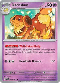 Dachsbun (39/091)  - SV Paldean Fates