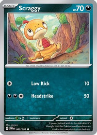 Scraggy (060/091) [Écarlate et Violet : Destins Paldéens] 