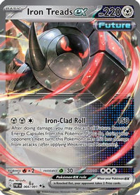 Iron Treads ex (66) - SV Paldean Fates Holofoil