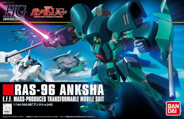 HGUC 1/144 #141 RAS-96 Anksha (Pre-Order)