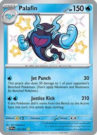 Palafin (124/091)  - SV Paldean Fates Holofoil