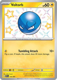 Voltorb (133) - SV Paldean Fates Holofoil