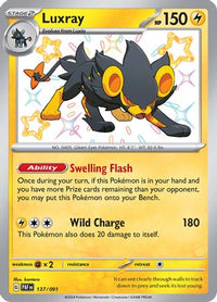 Luxray (137/091) - SV Paldean Fates Holofoil