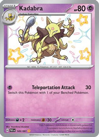 Kadabra (149/091) - SV Paldean Fates Holofoil