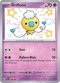 Drifloon (155/091) - SV Paldean Fates Holofoil