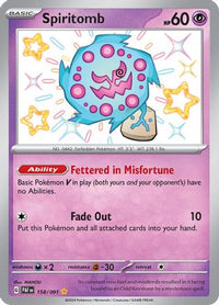 Spiritomb (158/091) [Écarlate et Violet : Destins Paldéens] 