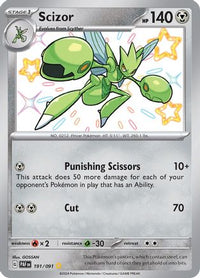 Scizor (191/091) - SV Paldean Fates Holofoil