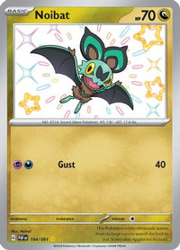 Noibat (194/091) - SV Paldean Fates Holofoil