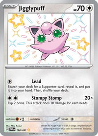 Jigglypuff (198/091) - SV Paldean Fates Holofoil