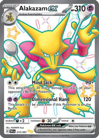 Alakazam ex (215) - SV Paldean Fates Holofoil