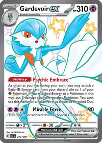 Gardevoir ex (217/091) - SV Paldean Fates Holofoil