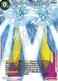 Erase a Universe (BT16-017) [Realm of the Gods] - POKÉ JEUX