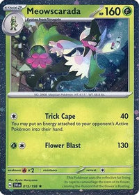 Meowscarada (015/198) (Cosmos Holo) [Cartes diverses] 