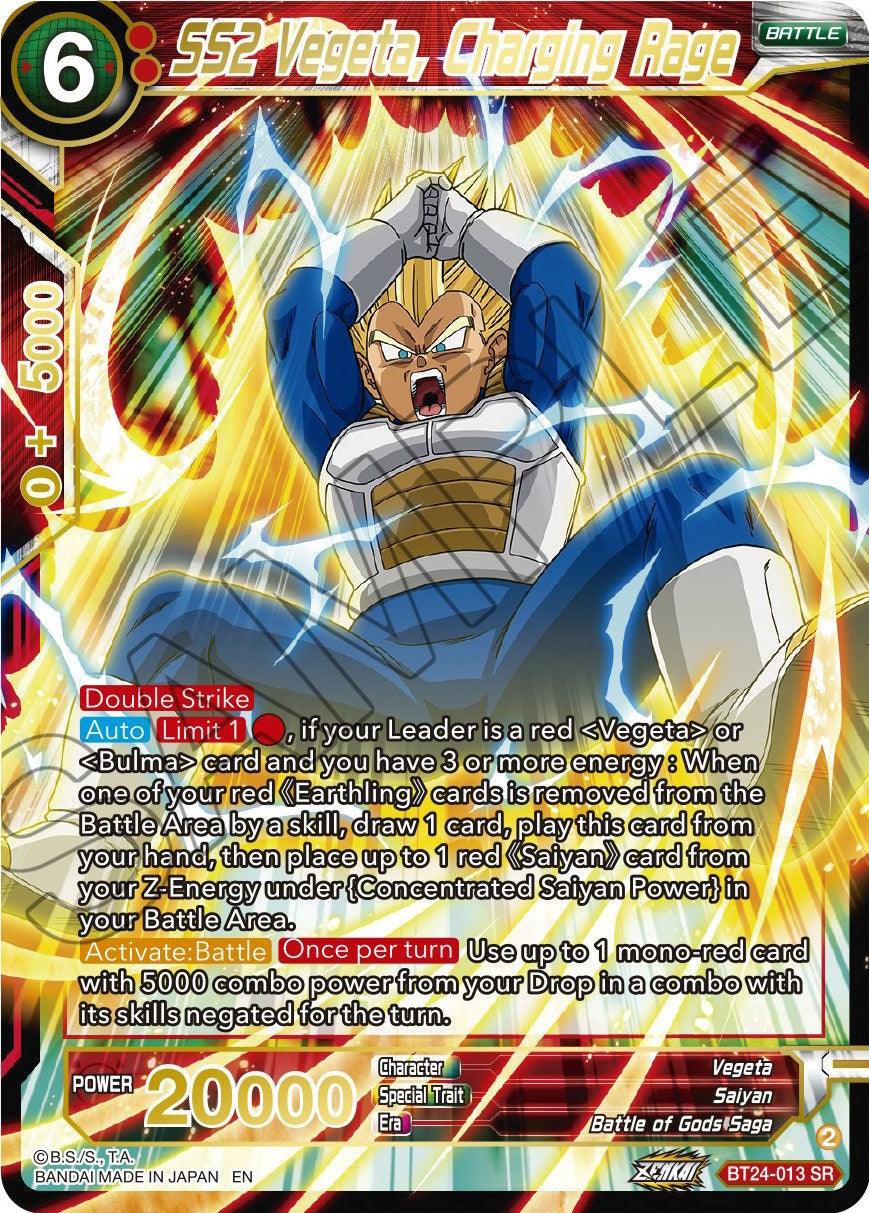 SS2 Vegeta, Charging Rage (BT24-013) [Beyond Generations] - POKÉ JEUX
