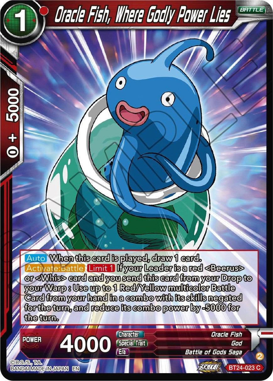 Oracle Fish, Where Godly Power Lies (BT24-023) [Beyond Generations] - POKÉ JEUX