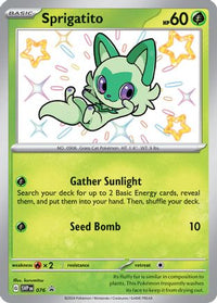 Sprigatito (76) - SV Scarlet & Violet Promo Cards Holofoil
