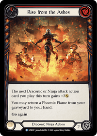 Rise from the Ashes (Red) [UPR057] (Uprising) Rainbow Foil - POKÉ JEUX