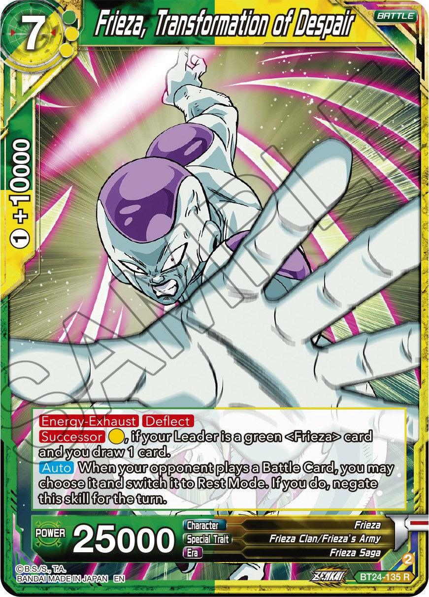 Frieza, Transformation of Despair (BT24-135) [Beyond Generations] - POKÉ JEUX