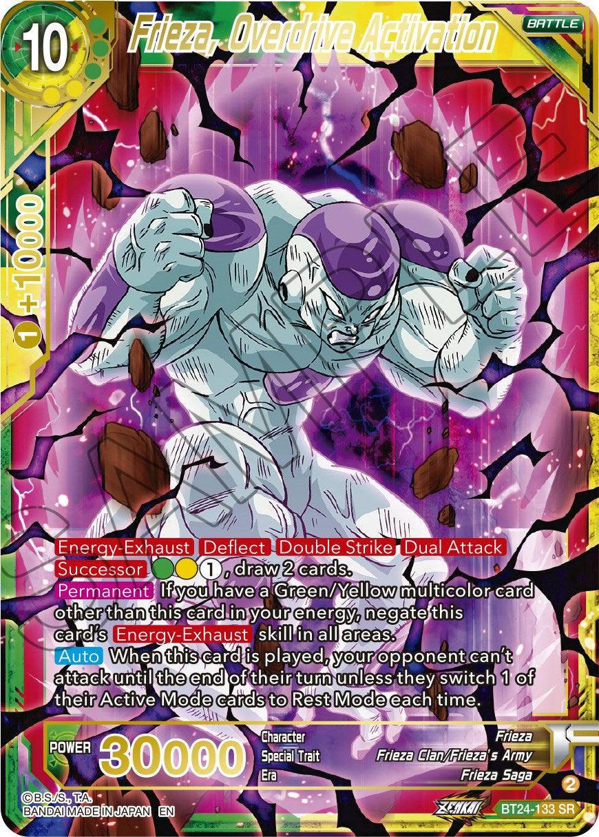 Frieza, Overdrive Activation (BT24-133) [Beyond Generations] - POKÉ JEUX