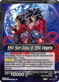 SS4 Son Goku & SS4 Vegeta // SS4 Vegito, Sparking Potara Warrior (BT24-112) [Beyond Generations] - POKÉ JEUX