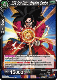 SS4 Son Goku, Opening Gambit (BT24-117) [Beyond Generations] - POKÉ JEUX
