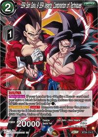 SS4 Son Goku & SS4 Vegeta, Combination of Techniques (BT24-114) [Beyond Generations] - POKÉ JEUX