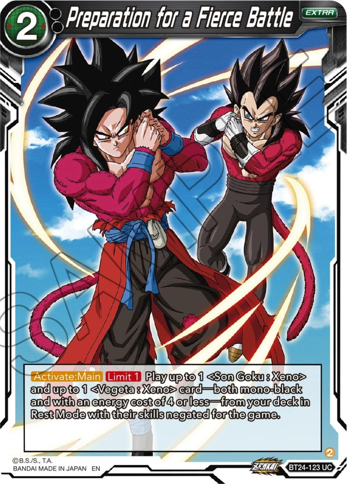 Preparation for a Fierce Battle (BT24-123) [Beyond Generations] - POKÉ JEUX