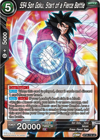 SS4 Son Goku, Starts of a Fierce Battle (BT24-116) [Beyond Generations] - POKÉ JEUX