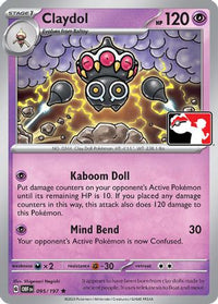 Claydol (95) - Prize Pack Series Cards
