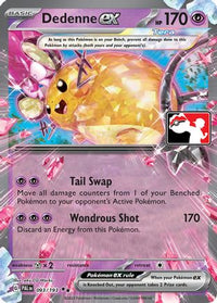 Dedenne ex (93/193)  - Prize Pack Series Cards Holofoil