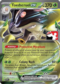 Toedscruel ex (022/197) [Pack de prix série quatre] 